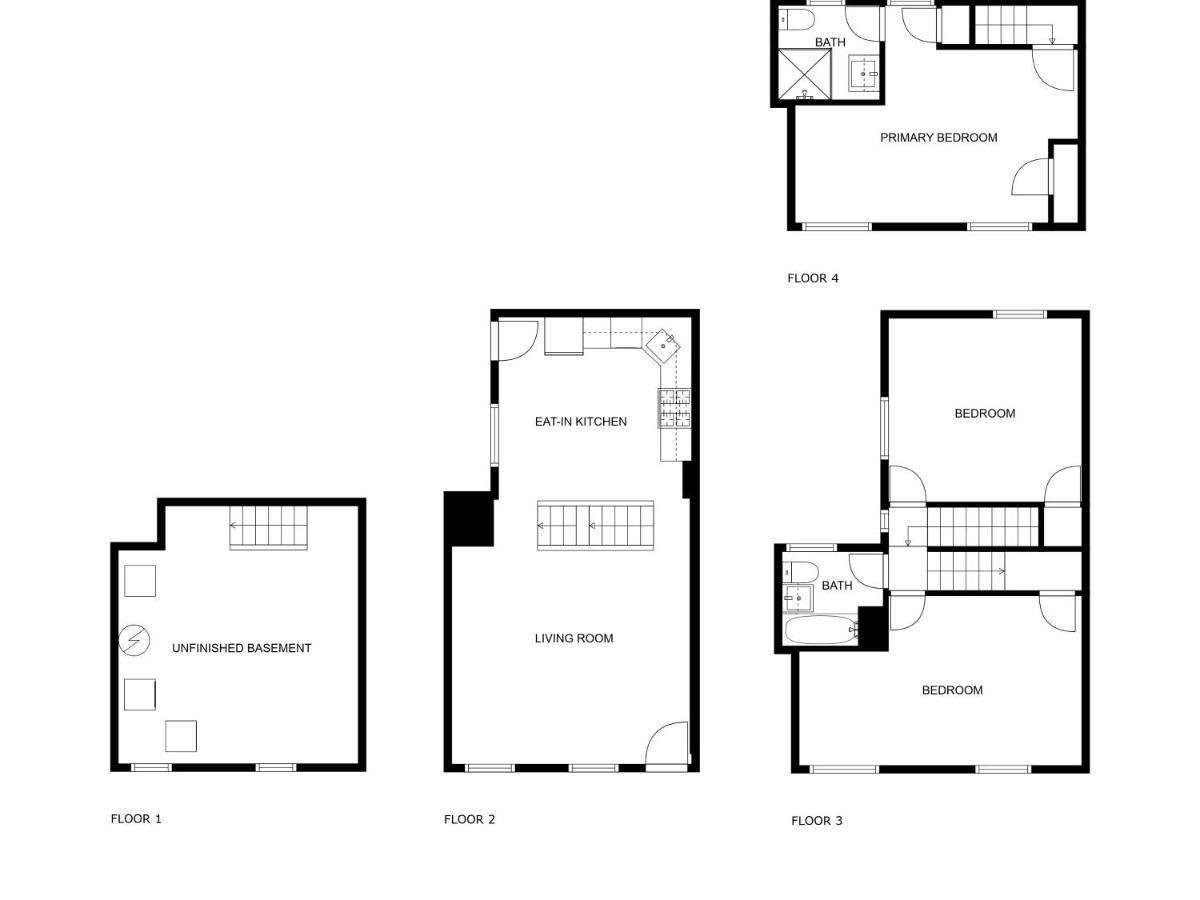 Trendy Family Friendly Northern Liberties Retreat 필라델피아 외부 사진